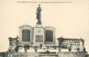 26 DrÔme / CPA FRANCE 26 "Montrigaud, le monument aux morts"