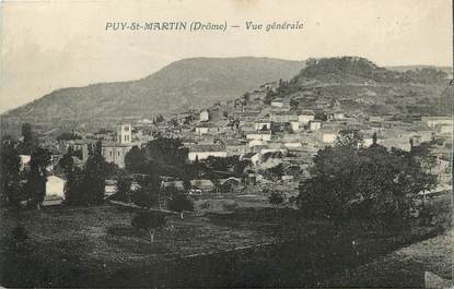 / CPA FRANCE 26 "Puy Saint Martin, vue générale"