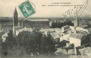26 DrÔme / CPA FRANCE 26 "Pierrelatte, vue générale prise du rocher"
