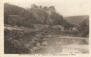 26 DrÔme / CPA FRANCE 26 "Serves sur Rhone, le village et le château surplombant le Rhône"