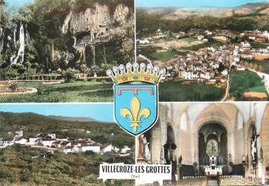 / CPSM FRANCE 83 "Villecroze les Grottes"