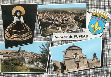 / CPSM FRANCE 13 "Souvenir de Fuveau"