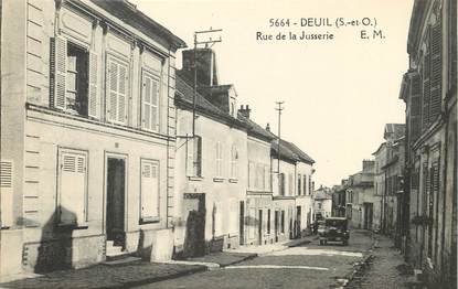 CPA FRANCE 95 "Deuil, rue de la Jusserie"