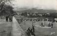 / CPSM FRANCE 84 "Carpentras, le jardin d'enfants et le Mont Ventoux"