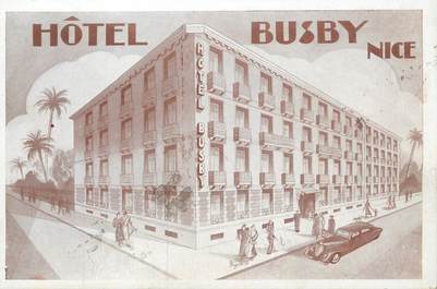 / CPA FRANCE 06 "Nice, hôtel Busby "