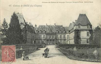 / CPA FRANCE 71 "Château de Drée, la Clayette"