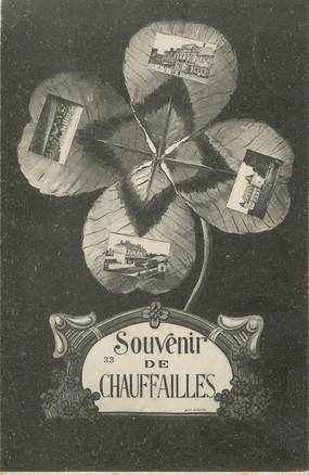 / CPA FRANCE 71 "Souvenir de Chauffailles"