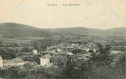 / CPA FRANCE 71 "Cluny, vue générale"