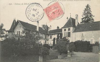 / CPA FRANCE 71 "Château de Dracy le Fort"