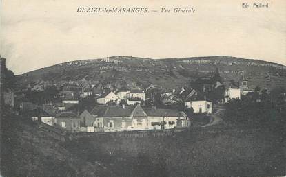 / CPA FRANCE 71 "Dezize les Maranges, vue générale"