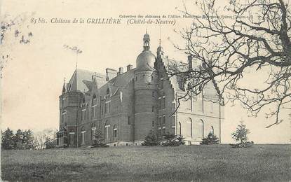 / CPA FRANCE 71 "Château de la Grillière"
