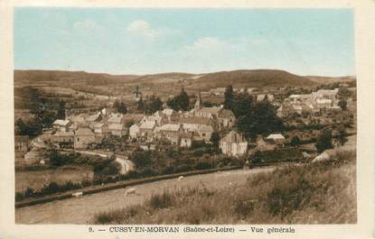 / CPA FRANCE 71 "Cussy en Morvan, vue générale"