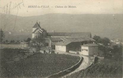 / CPA FRANCE 71 "Berzé la Ville, château des Moines"