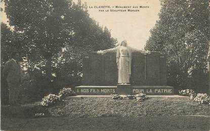 / CPA FRANCE 71 "La Clayette, monument aux morts"
