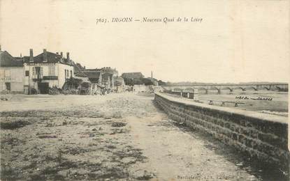/ CPA FRANCE 71 "Digoin, nouveau quai de la Loire"