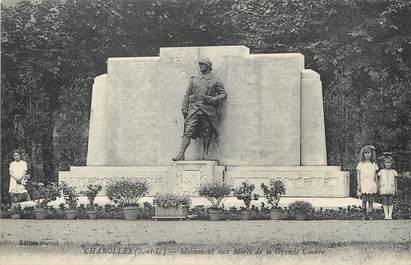 / CPA FRANCE 71 "Charolles, monument aux morts"