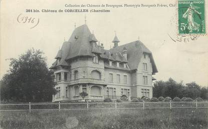 / CPA FRANCE 71 "Charolles, château de Corcelles"