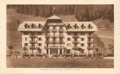 / CPA FRANCE 74 "Morzine, le grand hôtel"