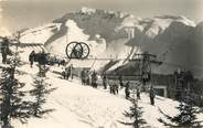 74 Haute Savoie / CPSM FRANCE 74 "Morzine, l'arrivée du télébenne" / SKI