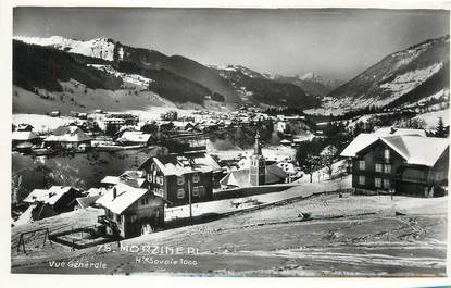 / CPSM FRANCE 74  "Morzine, vue générale"