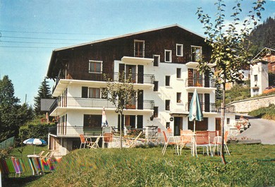 / CPSM FRANCE 74 "Morzine, hôtel l'Hermine Blanche"