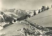 74 Haute Savoie / CPSM FRANCE 74 "Morzine, piste Olympique, les terres maudites"