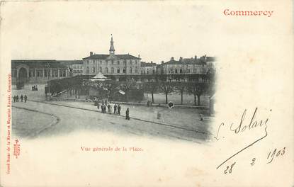 CPA FRANCE 55 "Commercy, vue générale de la Place"