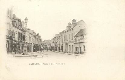 / CPA FRANCE 27 "Gaillon, place de la Fontaine "