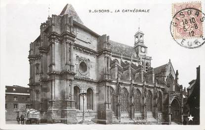 / CPSM FRANCE 27 "Gisors, la cathédrale"