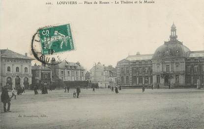 / CPA FRANCE 27 " Louviers, place de Rouen"