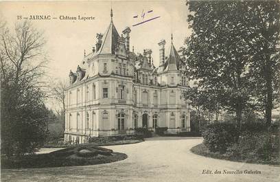 CPA FRANCE 16 "Jarnac, Chateau Laporte"