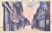 27 Eure / CPA FRANCE 27 "Pont Audemer, rue Jean Jaurès"