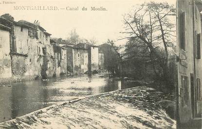 CPA FRANCE 09 "Montgaillard, canal du Moulin"