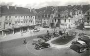 27 Eure / CPSM FRANCE 27 "Pont Audemer, place Victor Hugo et rue Thiers"