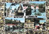 28 Eure Et Loir / CPSM FRANCE 28 "Montigny Le Gannelon, le château"