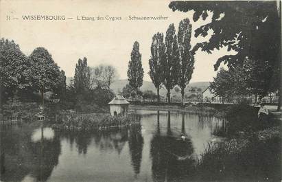 / CPA FRANCE 67 "Wissembourg, l'étang des des Cygnes"