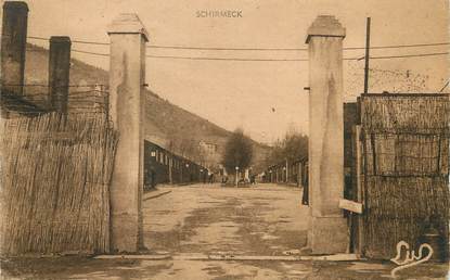 / CPA FRANCE 67 "Schirmeck, le camp d'internement "