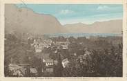 73 Savoie / CPSM FRANCE 73 "Le Bourget du Lac, vue générale et la montagne du chat"