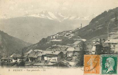 / CPA FRANCE 73 "Peisey,  vue générale"