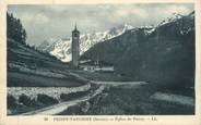 73 Savoie / CPA FRANCE 73 "Peisey Nancroix, église de Peisey"