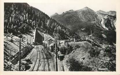 / CPSM FRANCE 73 "Modane, entrée du tunnel de Fréjus"