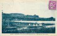 73 Savoie / CPA FRANCE 73 "Aiguebelette le lac, un coin du lac au port"