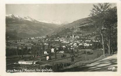 / CPSM FRANCE 73 "Bourg Saint Maurice, vue générale "