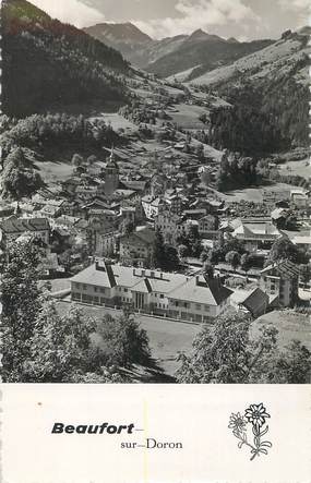 / CPSM FRANCE 73 "Beaufort sur Doron, vue générale"