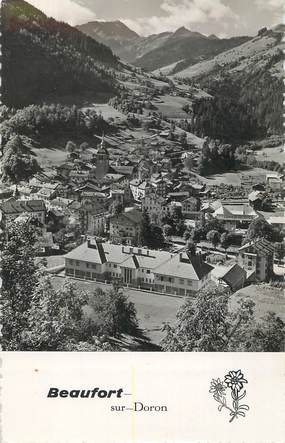 / CPSM FRANCE 73 "Beaufort sur Doron, vue générale"