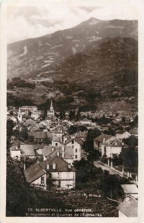 / CPSM FRANCE 73 "Albertville, vue générale"