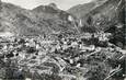 / CPSM FRANCE 73 "Moutiers, vue générale et la vallée vers Val d'Isère"