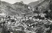 73 Savoie / CPSM FRANCE 73 "Moutiers, vue générale et la vallée vers Val d'Isère"