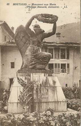 / CPA FRANCE 73 "Moutiers, monument aux morts"