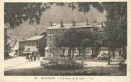 73 Savoie / CPA FRANCE 73 "Moutiers, l'avenue de la gare"